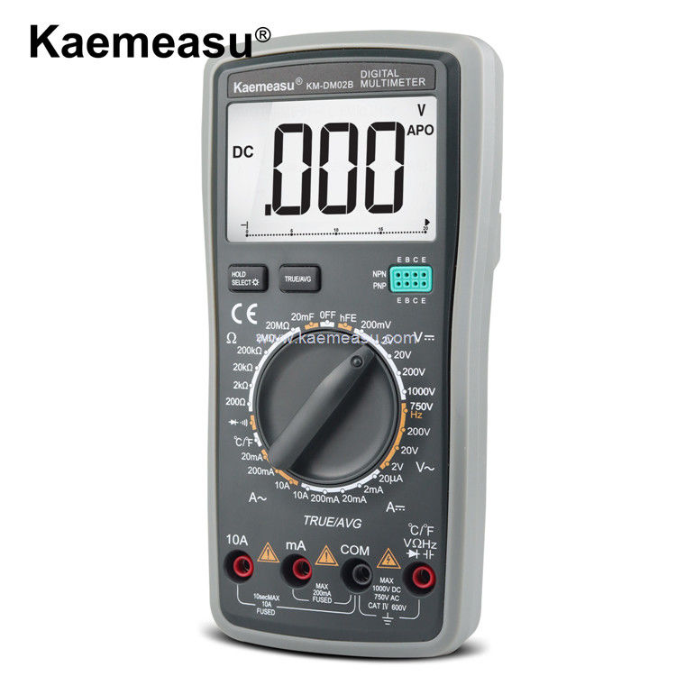 カエメアス 02B OEM ODM 電動マルチメーター True RMS 電流抵抗容量電圧メーター