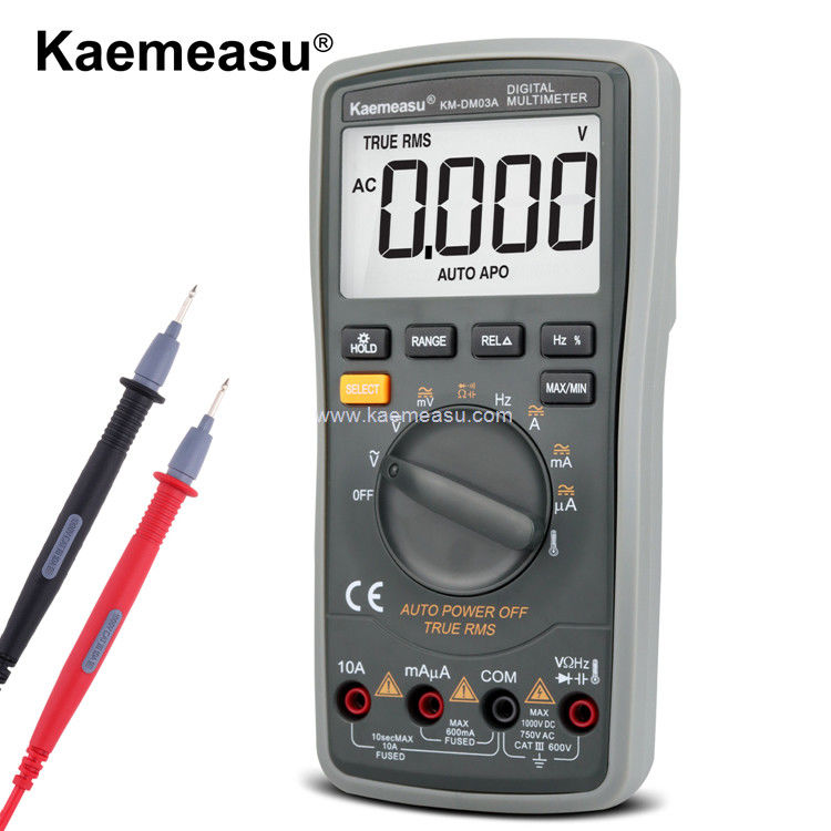 カエメアス 03A 高精度デジタルマルチメーター 6000 カウント オートレンジ 1000V AC DC スマートマルチメーター