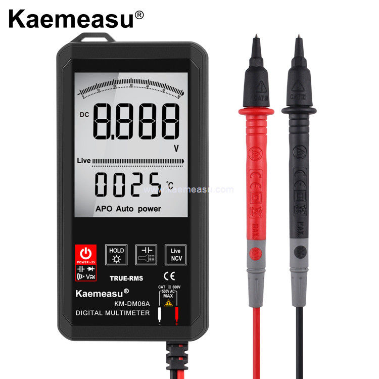 カエメアス 06A DC AC電圧計 ミニ ポケット マルチメトロ 2 PC AAA バッテリー