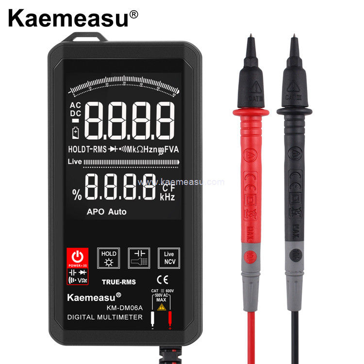 カエメアス EBTN ディスプレイ タッチスクリーン デジタル マルチメーター 6000 カウント マルチメトロ 電圧検出器