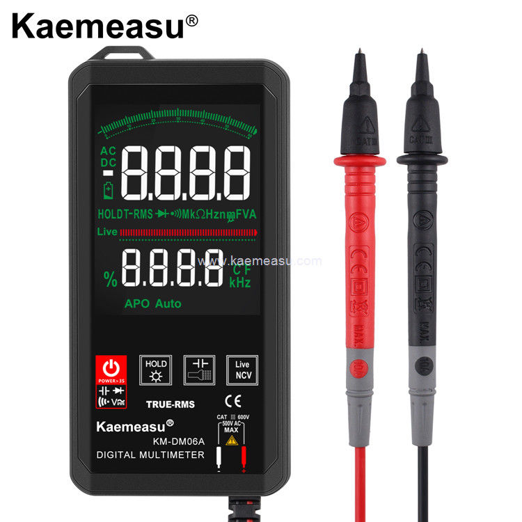 カメアス 06C カラーディスプレイ マルチメーター テスト 電気工 スマート ウォルトメーター マルチメーター デジタル