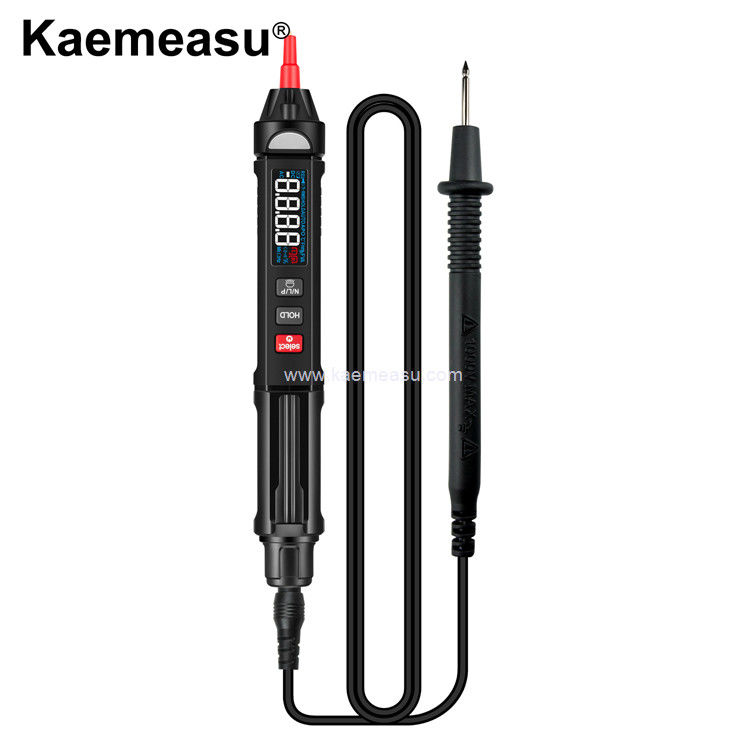 カエメアス 6000 カウント ディスプレイ ペンのタイプ デジタル マルチメーター 電圧検出器