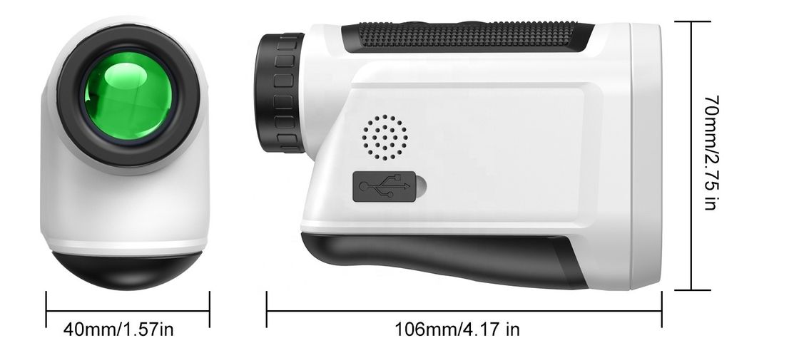 ゴルフスポーツレーザー距離計 600-1500m 屋外活動用距離測定器