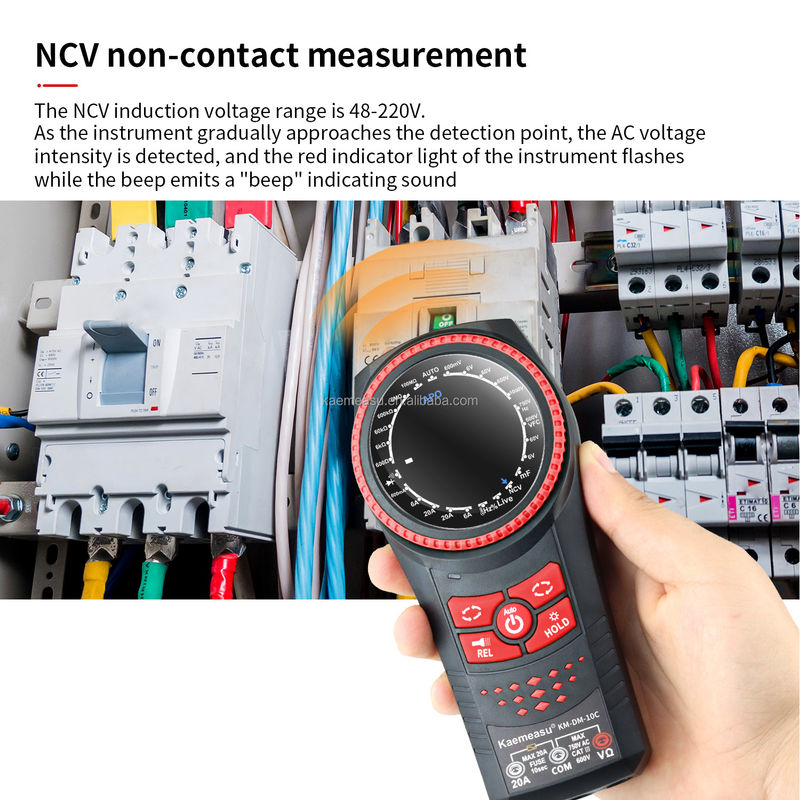 オートレンジ電圧計 NCV TRMS ダイオード試験 電流抵抗試験器 クランプ計 マルチメトロ スマートデジタル マルチメーター