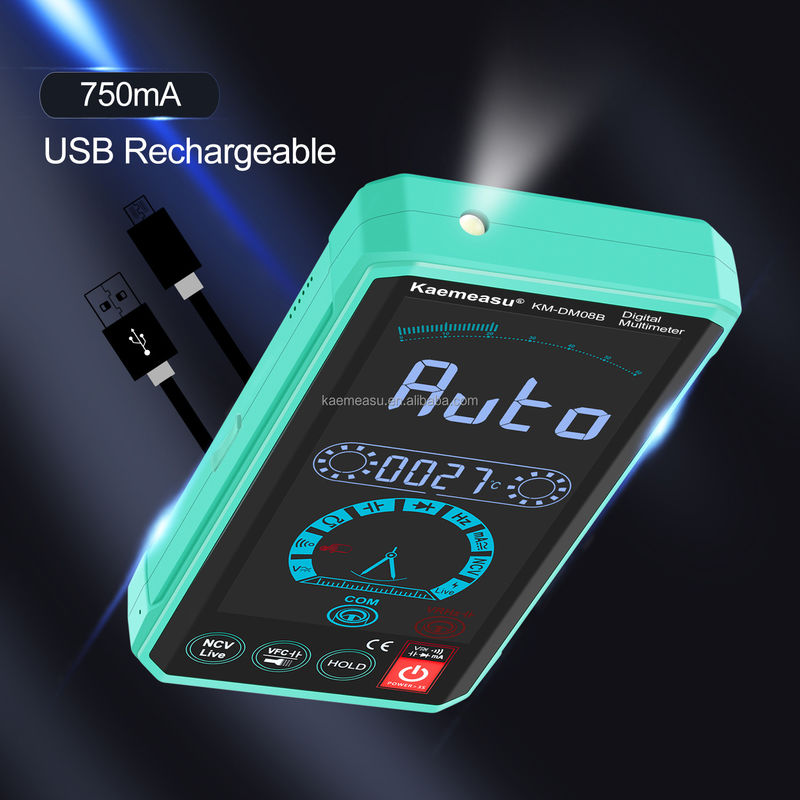 CE/RoHS/FCC認証と300mAの測定電流範囲のデジタルマルチメーター
