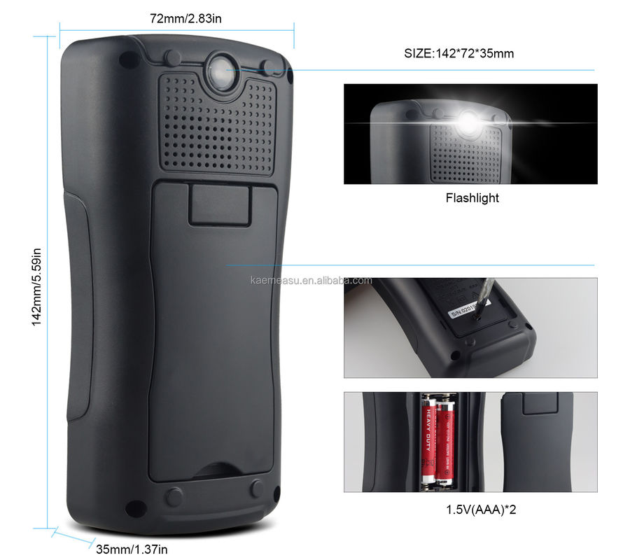 携帯電話修理用のカスタマイズ可能なデジタルクランプマルチメーター 携帯型・コンパクト 142*72*35mm