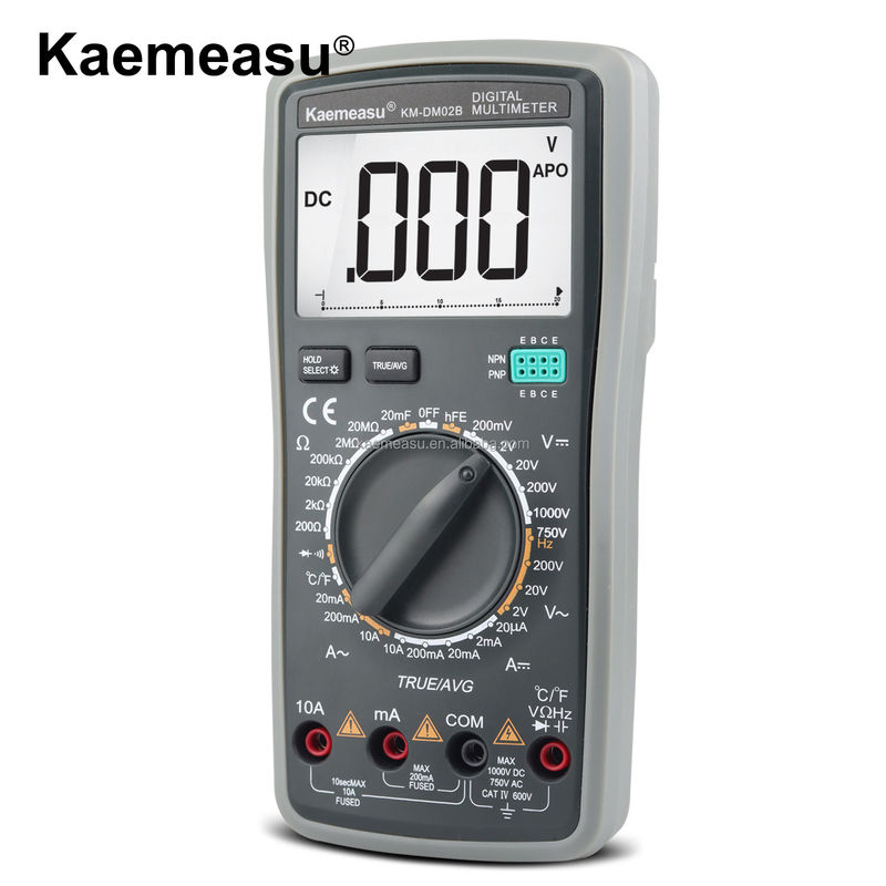 スマートマルチメーター交流電圧テスト 容量範囲20nF/200nF/2uF/20uF/200uF/2000uFと最大交流電流10Aを測定する
