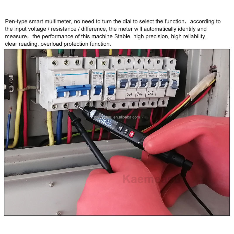 カエメアス ミニペン デジタル マルチメーター NCV 連続 非接触電圧検出 マルチメーター テスト ペン メーター