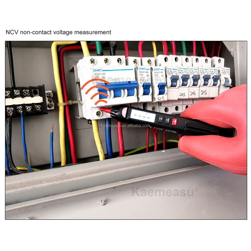 カエメアス ミニペン デジタル マルチメーター NCV 連続 非接触電圧検出 マルチメーター テスト ペン メーター