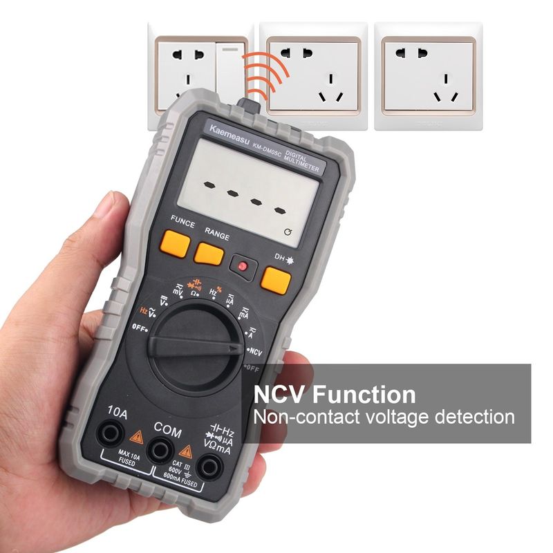 多機能ポケットデジタルマルチメーター 電工 ユニバーサルメーター 高精度DC/AC NCV True RMS マルチメーター テスト