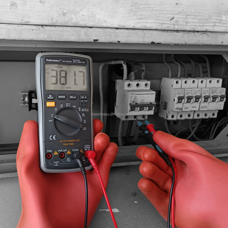 熱売り 工業用電子マルチメーター 高精度 6000 カウント 1000v AC DC デジタルマルチメーター