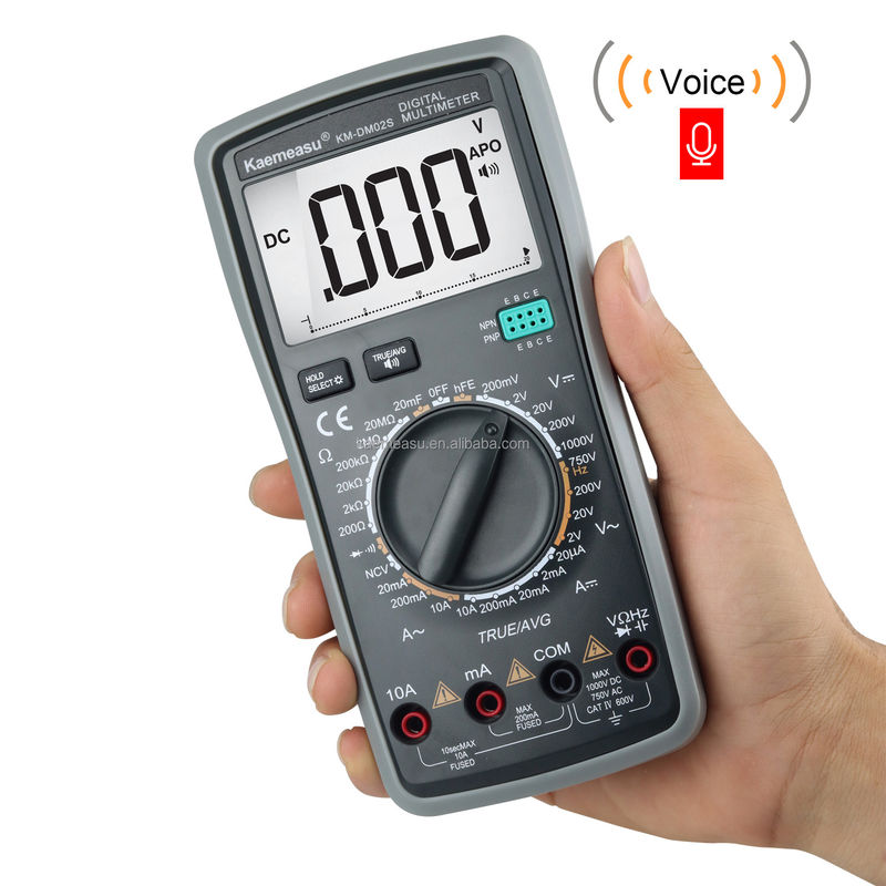 ホットセール オートランジング マルチテスター DC/AC NCV T-rms エレクトリック スマート True RMS デジタル マルチメーター