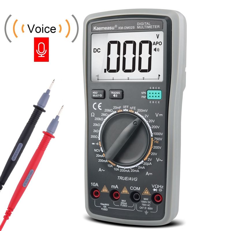 OEM ODM 電子マルチメーター DC AC NCV プロフェッショナル True RMS Tester オートレンジ スマート音声レポート マルチメーター