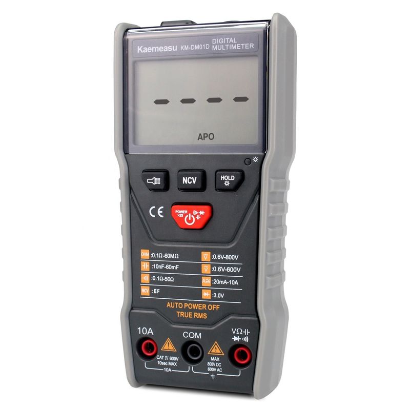 オートレンジング マルチメーター 3 5/6 桁 DC/AC True-rms デジタル マルチメーター Ncv マルチメーター テスト
