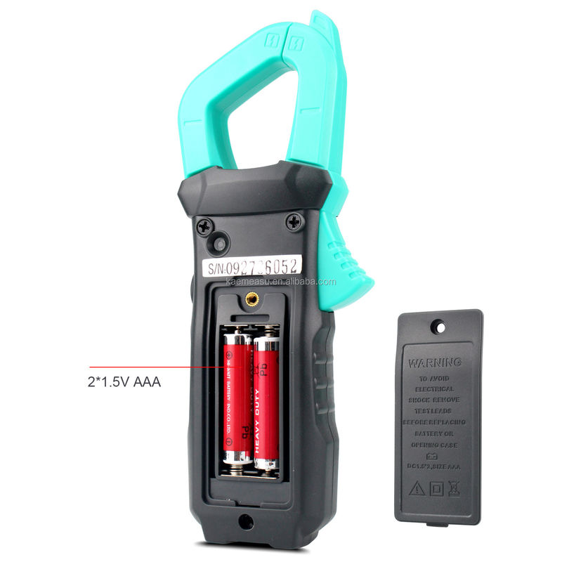 携帯デジタルマルチメーター 電圧検出器とクランプ 抵抗測定範囲 600Ω/6kΩ/60kΩ/600kΩ/6MΩ/40MΩ