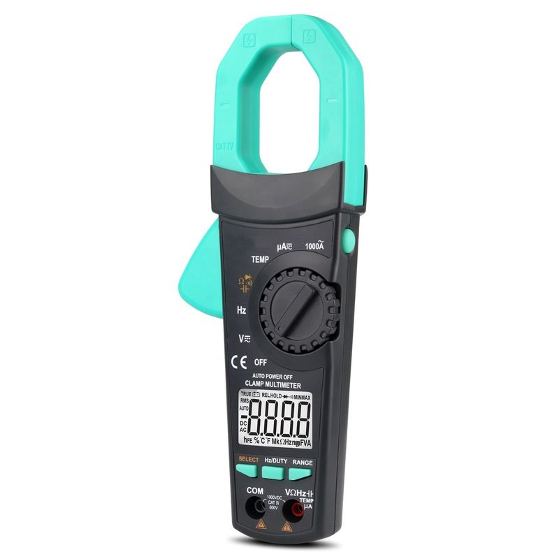 プロ 1000A AC/DC ストレージクランプメーター 3 5/6 桁のディスプレイと多機能の電流測定