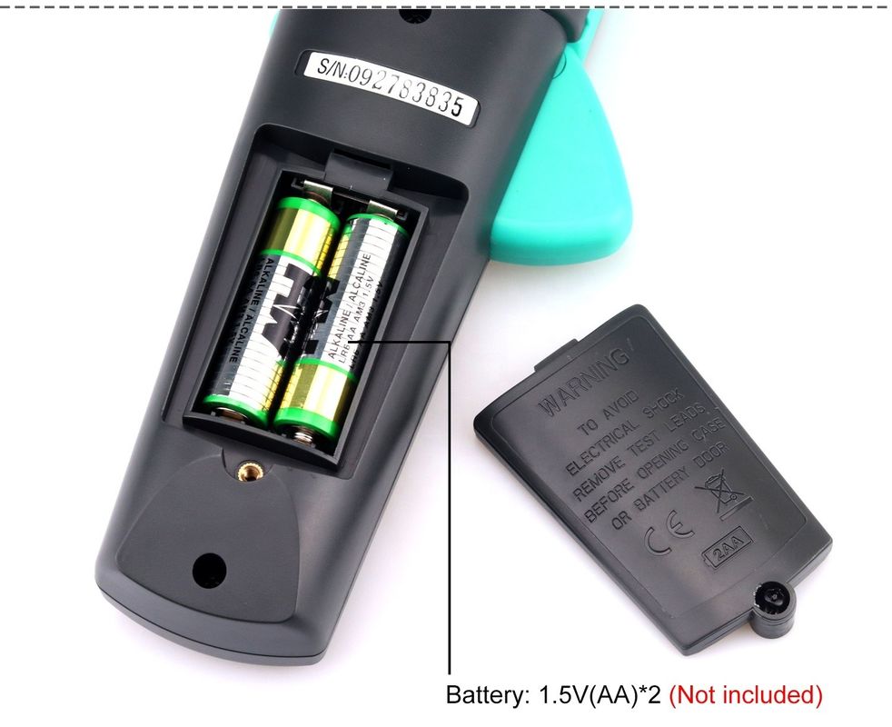 ABS電気部品 300g デジタルACDCクランプメーター オートレンジマルチメーター True Rms Ncvアンプメーター