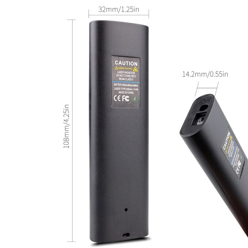 40m ミニ ハンドヘルド USB リチャージ可能なレーザー 距離計 高精度 赤外線 電子 リーラー レーザー 距離計