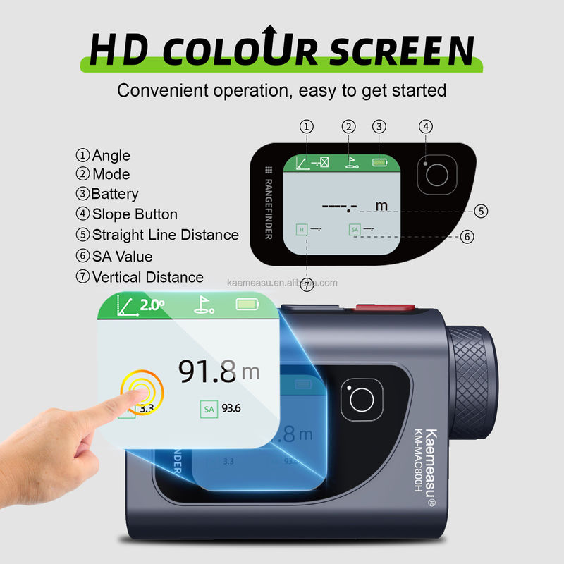アウトドアスポーツと狩猟 600m グレーゴルフランジメーター IP54 侵入保護